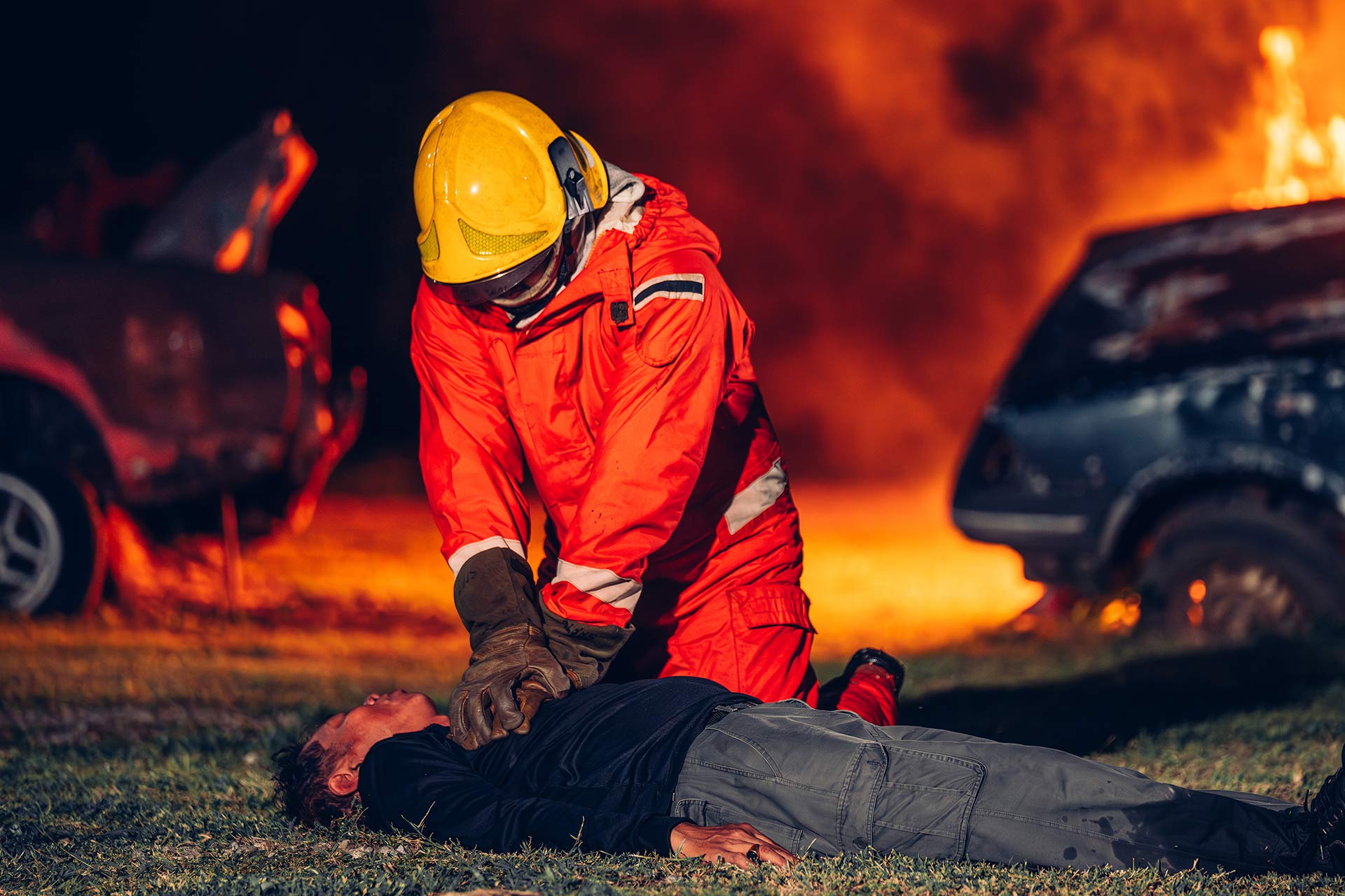 Courage in the Chaos: Inside a Firefighter’s Life-Saving Mission