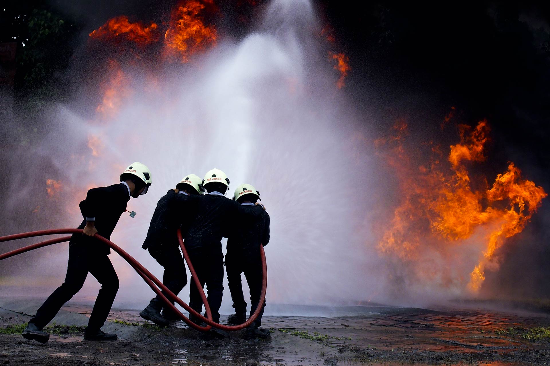 Frontline Heroes: Inside the Heat of a Firefighting Mission